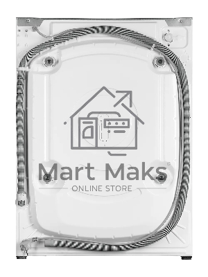 Встраиваемая стирально-сушильная машина Kuppersberg WDM 560, загрузка при стирке 7 кг, загрузка при сушке 5кг, отжим 1400 об/мин, сенсорное управление, 15 программ, 81.9х59х54.2 см