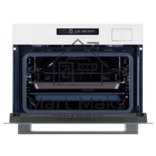 Духовой Шкаф электрический с паром Maunfeld MCMO5016STGW, 50л, дверца с 2 стеклами, белый