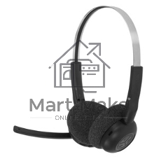 Гарнитура JLab GO Work Pop Wireless Headphones чёрный, беспроводная, Bluetooth, до 50 ч
