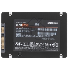 Накопитель SSD Samsung 870 EVO, 2Tb, SATA III, 2.5