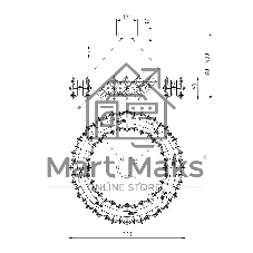 371/ подвесной светильник/ Strotskis Smart