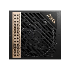 Блок питания MSI MEG Ai1300P (306-7ZP4A11-CE0), 1300Вт, 80 PLUS Platinum, 120мм, модульный, черный/золотой