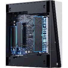 Мини ПК Chuwi UBox Ryzen 5 6600H (3.3) 16Gb SSD 512Gb 660M Win11Pro 2x2.5GbitEth WiFi BT 90W белый/черный