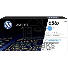 Картридж лазерный HP 656X голубой для HP CLJ M652/M653 (CF461X) 22000 стр