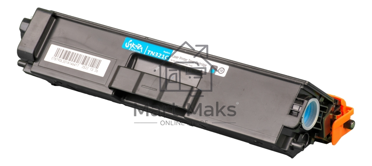 Картридж лазерный Sakura TN321C для Brother HL-8250/8350, DCP-8400/8450, MFC-8650, синий, 1 500к.