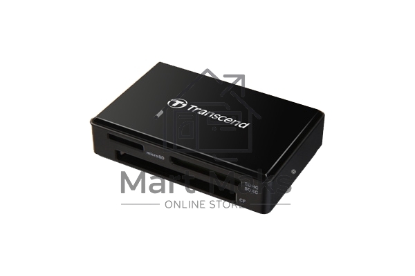 Считыватель карты памяти Transcend USB 3.0 Transcend All-in-1 Multi Card Reader, Black