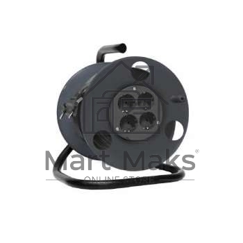 Удлинитель на катушке 4х40м без заземл. 10А IP20 1.3кВт Союз 481S-3104