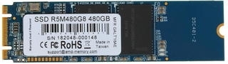 Накопитель SSD AMD Radeon R5M480G8, 480Gb, M.2 2280, SATA III, R/W 530/500