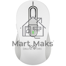 Мышь беспроводная Logitech Signature M650 белый, 4000 dpi, радиоканал, Bluetooth, USB, кнопки - 5