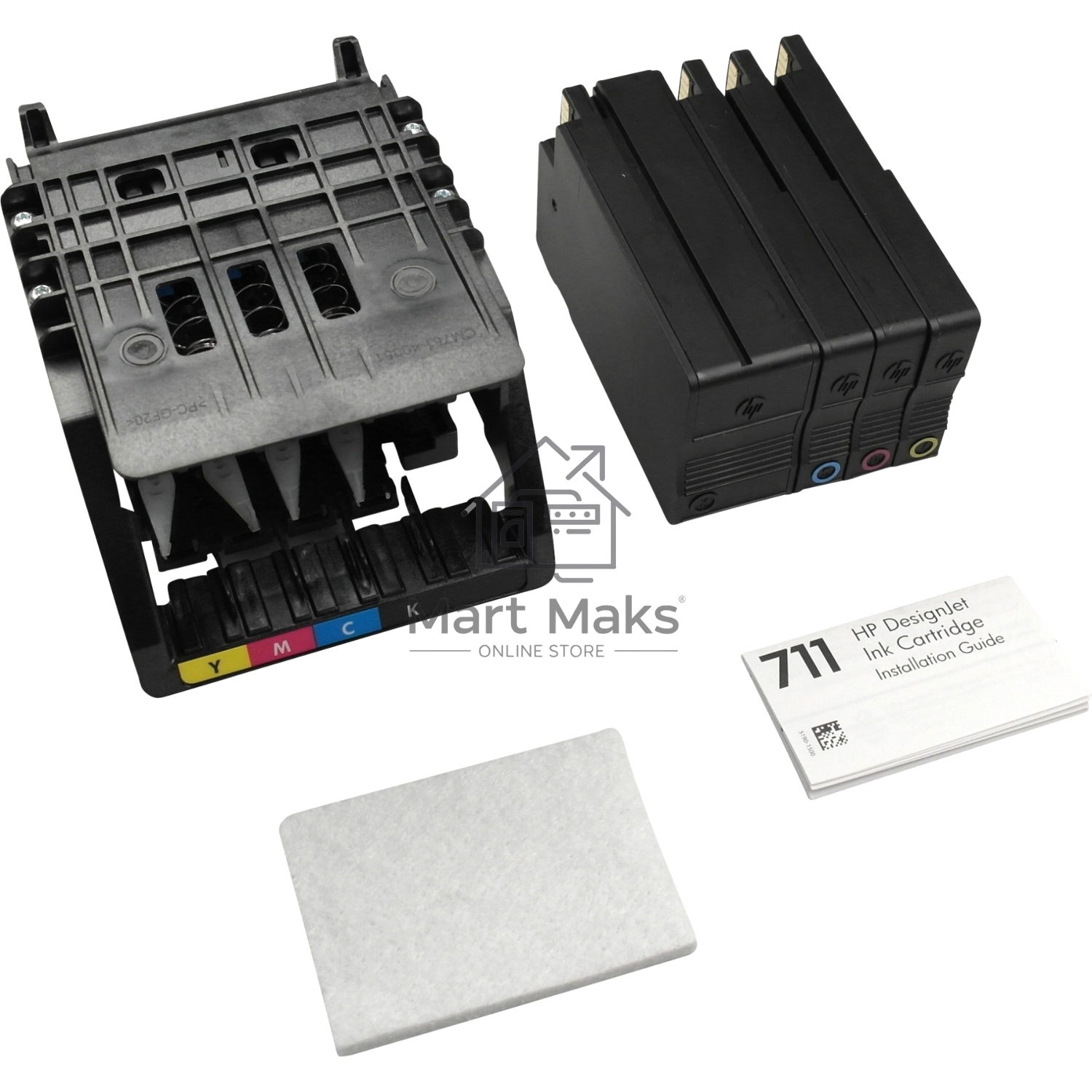 Комплект для замены печатающей головки HP 711 C1Q10A для HP Designjet T120/T520