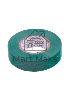 Изолента ПВХ Matrix, 19 мм х 20 м, зеленая, 150 мкм