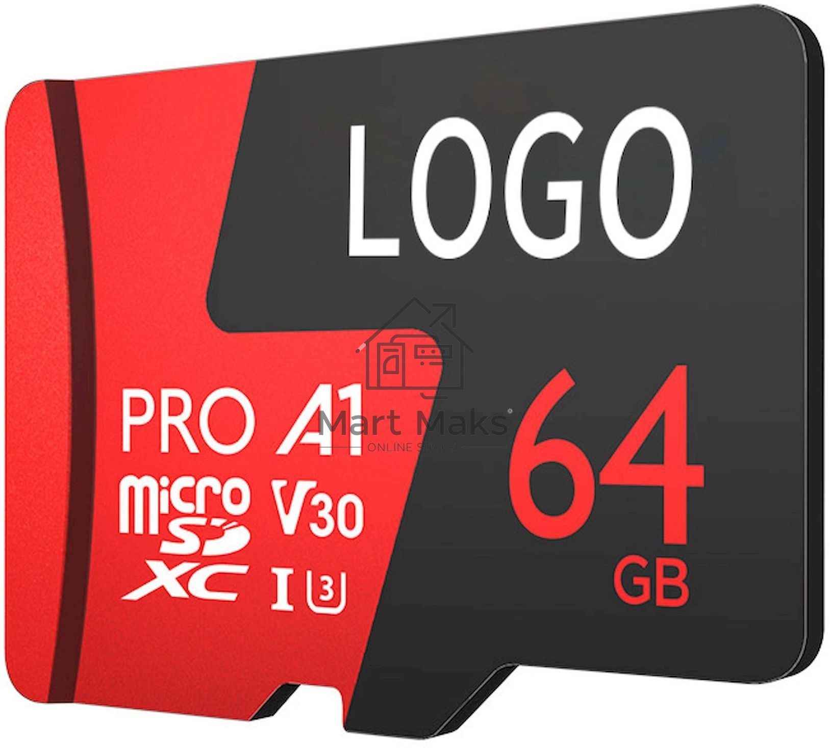 Флеш карта MicroSD card Netac P500 Extreme Pro 64GB, retail version w/o SD adapter