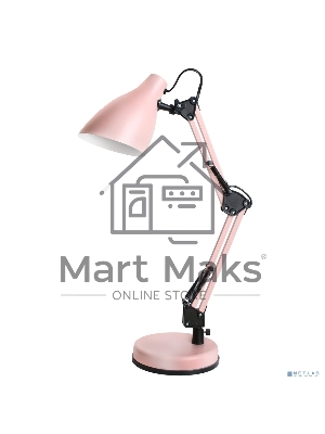 Светильник настольный Camelion KD-331 C14 розовый (230V, 40W, E27)