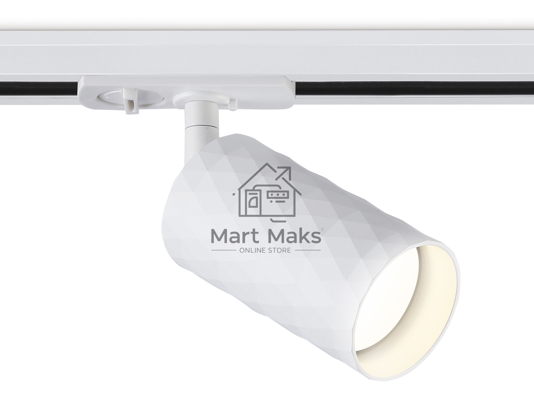 Трековый светильник Ambrella light GL5131 WH белый GU10 max 12W