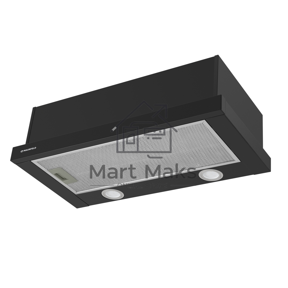 Вытяжка встраиваемая Maunfeld VS Light 50 черный, 50 см, 520 куб. м/ч, 56 дБ