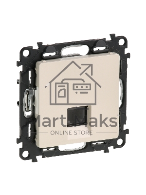 Розетка телефонная Legrand Valena Life (753538) скрыт. слоновая кость