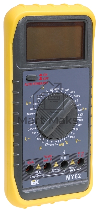 Мультиметр цифровой Professional MY62I ИЭК TMD-5S-062