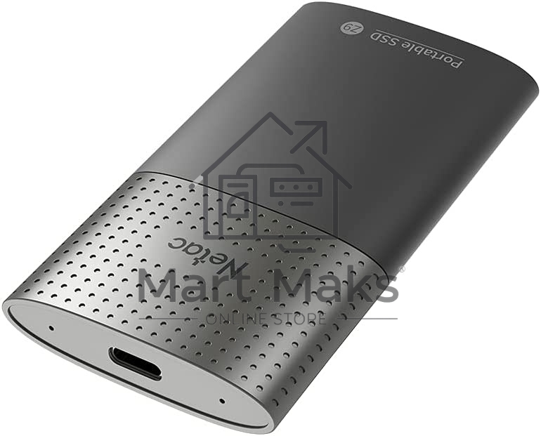 Внешний накопитель SSD External Netac 250Gb Z9 <NT01Z9-250G-32BK> (USB3.2, up to 550/480MBs, 90х47.5х11.5mm, Aluminium+Plastic)