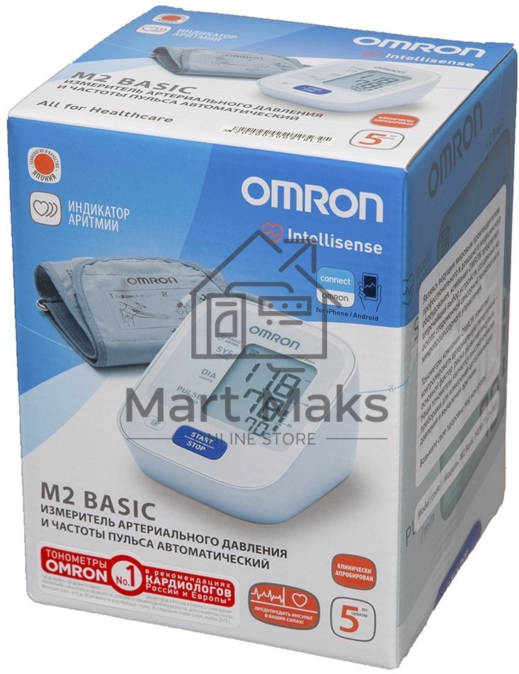Тонометр автоматический OMRON M2 Basic