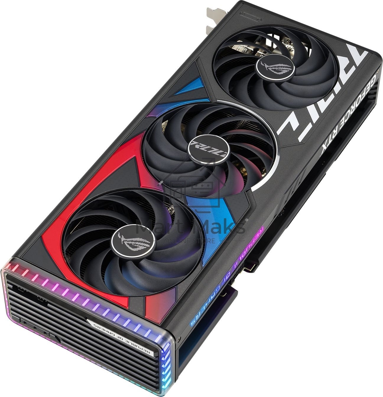 Видеокарта Asus ROG-STRIX-RTX4070TI-12G-GAMING 12288Mb 192 GDDR6X 2610/21000 HDMIx2 DPx3 HDCP Ret