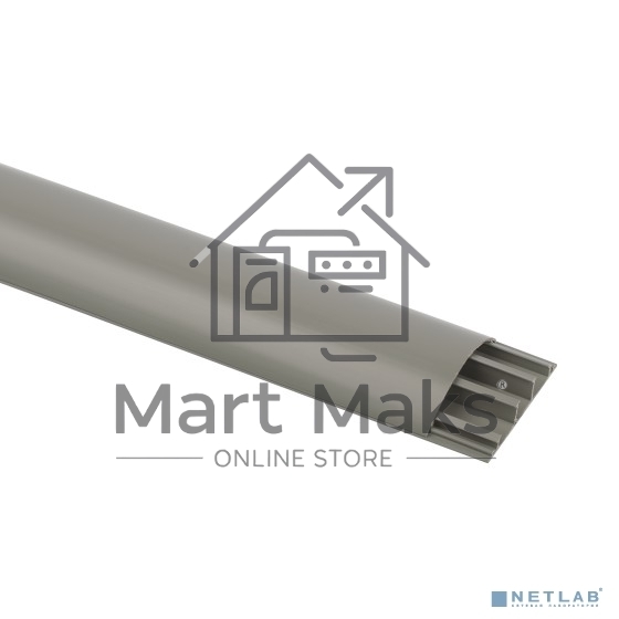 Кабель канал ЭРА Б0061685 KK-70-16-FGC напольный 70х16мм серый бетон RAL 7023 (2 метра)