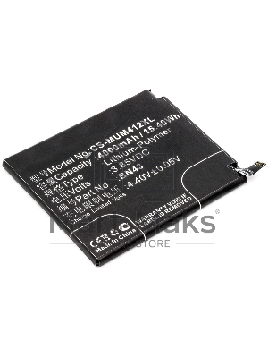 Аккумулятор CameronSinoCS-MUM412XL BN43 для Xiaomi Redmi Note 4X (Ch.Version) 3.85V / 4000mAh / 15.40Wh