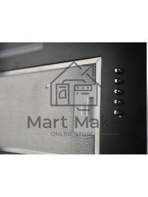 Вытяжка встраиваемая Monsher Angers 60 Noir черный, 54 см, 800 куб. м/ч, 45 дБ