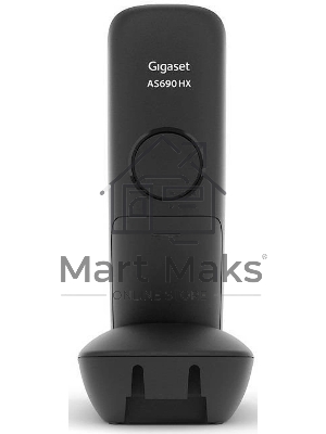 Дополнительная трубка Dect Gigaset AS690HX черный для AS690