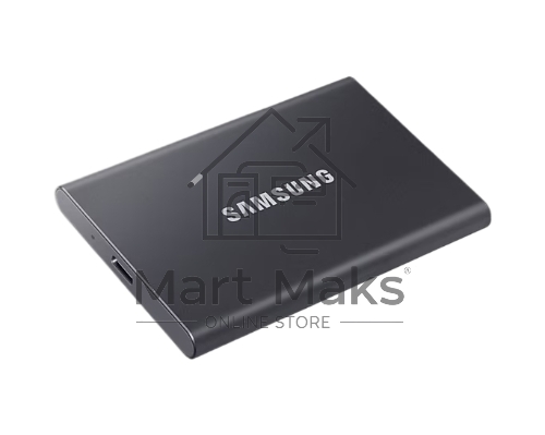 Твердотельный накопитель Samsung SSD 2TB T7, USB Type-C, R/W 1000/1050MB/s, Titanium