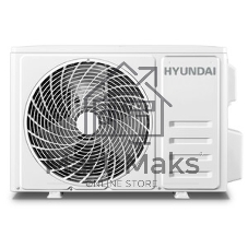 Кондиционер сплит-система Hyundai HAC-24/T-PRO 24000 BTU, 70 м², 31/47 дБ, охлаждение, обогрев, осушение, белый