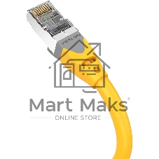 Патч-корд Vention прямой SFTP cat.6A, RJ45 - 1м. Серый