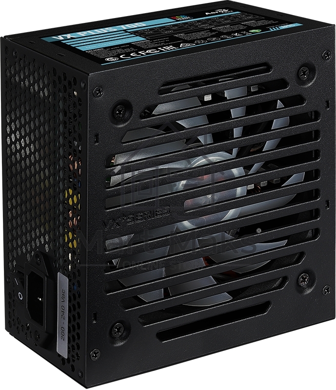 Блок питания Aerocool / Formula VX-700 PLUS RGB, 700Вт, 120мм, черный