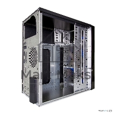 Компьютерный корпус ExeGate EX277437RUS Minitower MA-371X Black 500W, mATX (UN500, 120мм) 2хUSB+2хUSB 3.0, Audio