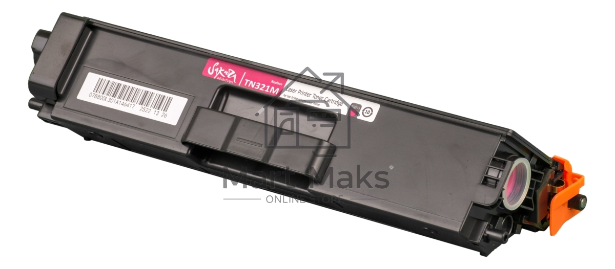 Картридж лазерный Sakura TN321M для Brother HL-8250/8350, DCP-8400/8450, MFC-8650, пурпурный, 1 500к.