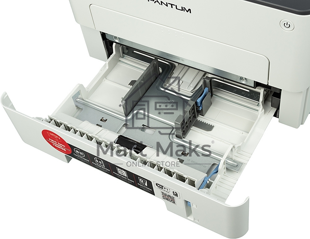 Принтер лазерный Pantum P3010DW, A4, ч/б, печ. до 30 стр/мин., 1200 x 1200 dpi, USB, RJ-45, Wi-Fi, NFC