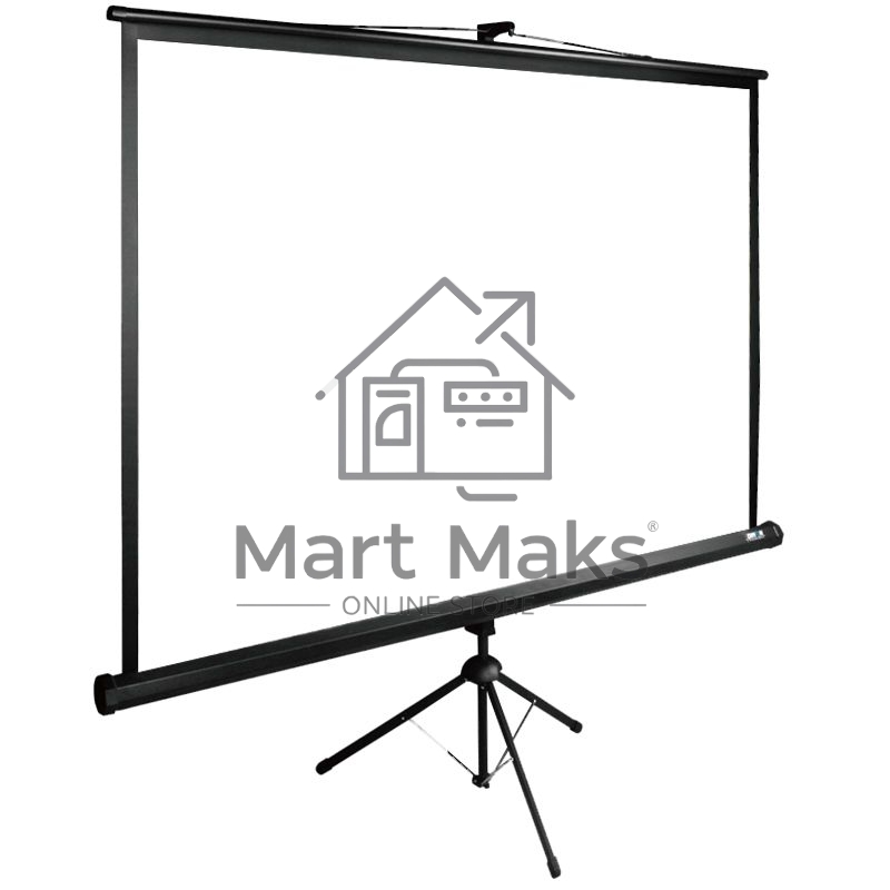 Экран Cactus 150x200см TriExpert CS-PSTE-200х150-BK 4:3 напольный рулонный