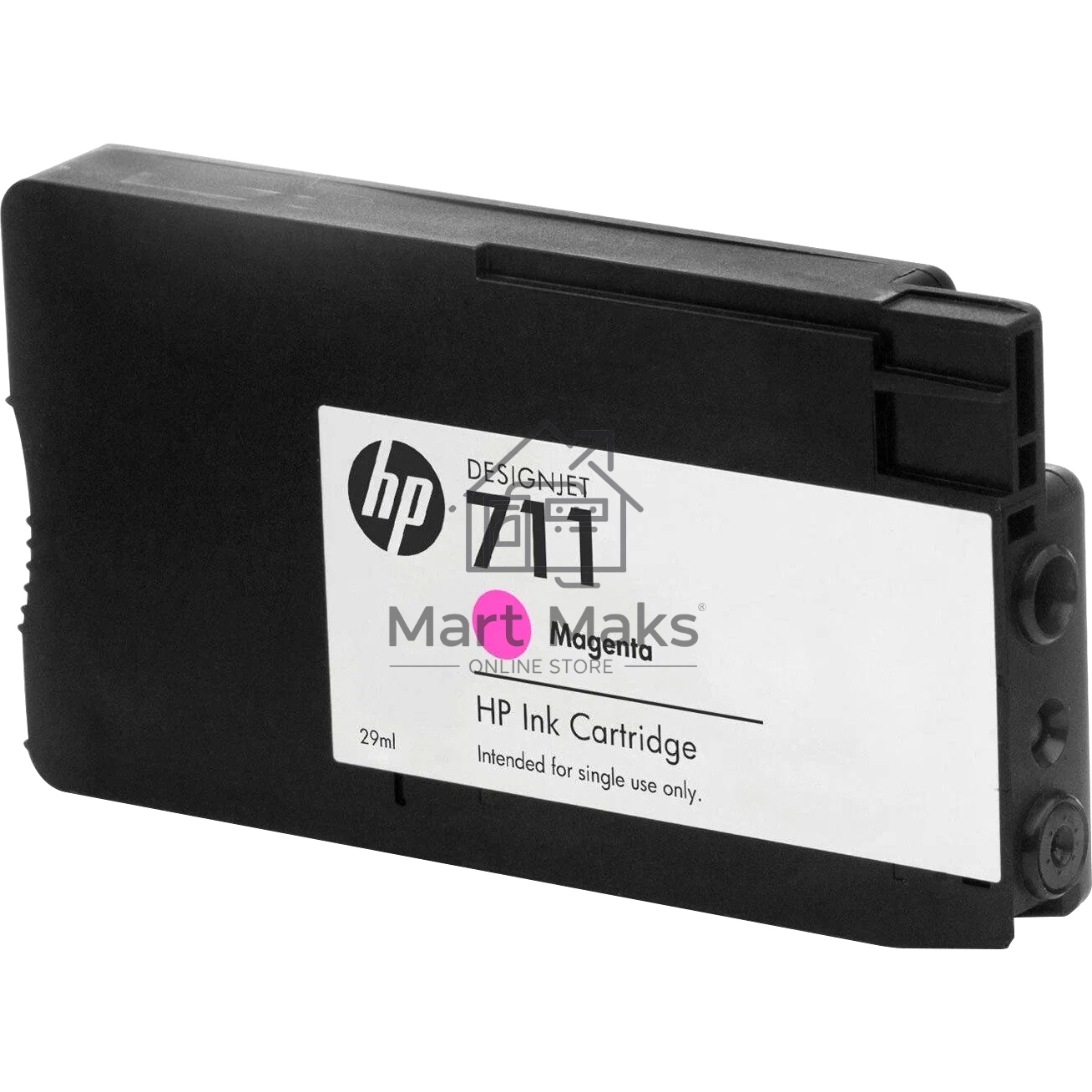 Картридж струйный HP №711 CZ135A пурпурный x3уп. для HP DJ T120/T520
