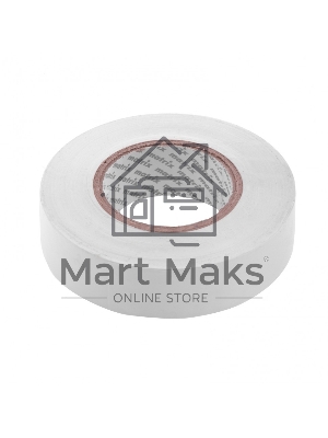 Изолента ПВХ Matrix, 19 мм х 20 м, белая, 150 мкм