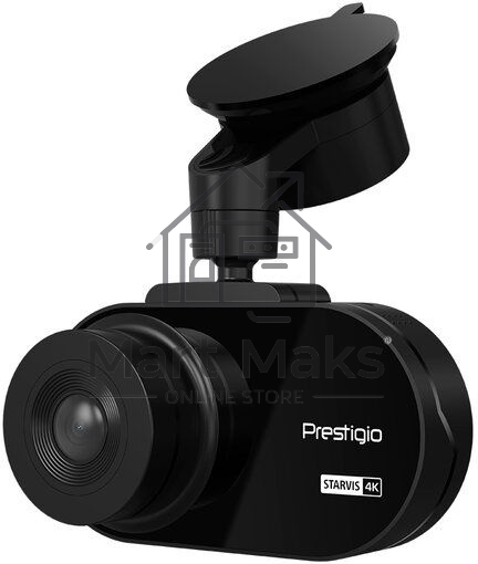Видеорегистратор Prestigio RoadRunner 480W, 3.0'' IPS (854x480) touch screen display, UHD 4K 3840x2160@30fps, Mstar SSC8629Q, 8 MP CMOS Sony Starvis IMX415 image sensor, 8 MP camera, 140° Viewing Angle, Wi-Fi, USB Type-C, Supercapacitor, Night Vision, Mot