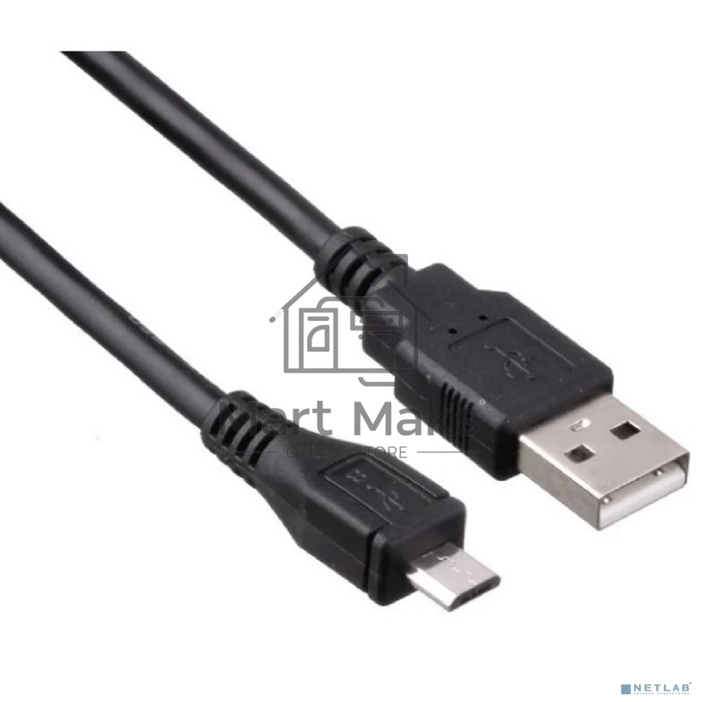 Кабель USB 2.0 ExeGate EX-CC-USB2-AMmicroBM5P-2.0 (Am/microBm 5P, 2м)