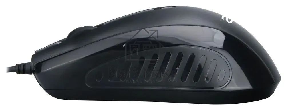 Мышь проводная Acer OMW136 черный, 1200 dpi, USB, кнопки - 3