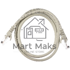 Кабель GoPower PATCH RJ-45(M)-RJ-45(M) 00-00029034 1M серый