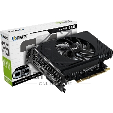 Видеокарта Palit GeForce RTX 3050 StormX OC, 6 GB GDDR6, 96 bit, 1xDisplayPort, HDMI, DVI-D, GPU 1492 MHz