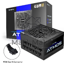 Блок питания Chieftec ATMOS 750W, 750Вт, 80+ Gold, 120мм, модульный, черный
