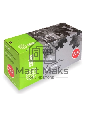 Картридж лазерный Cactus CS-C728S черный (2100 стр.) для Canon i-Sensys MF4410/4430/4450/4550D