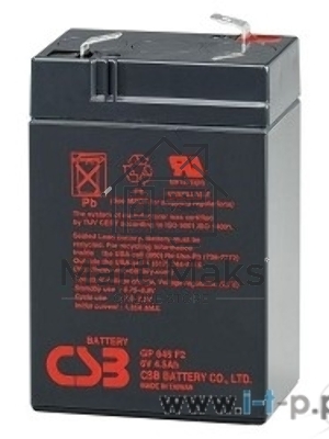 Батарея CSB GP 645 (6V, 4.5Ah)