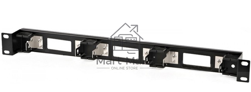 Рама монтажная 19'', 3 плинта, горизонтальная, 1U