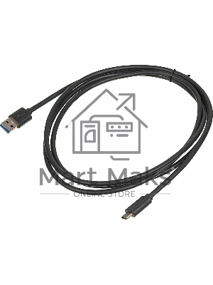 Кабель Buro BHP USB-TPC-1.8 USB 3.0 A(m) USB Type-C (m) 1.8м черный