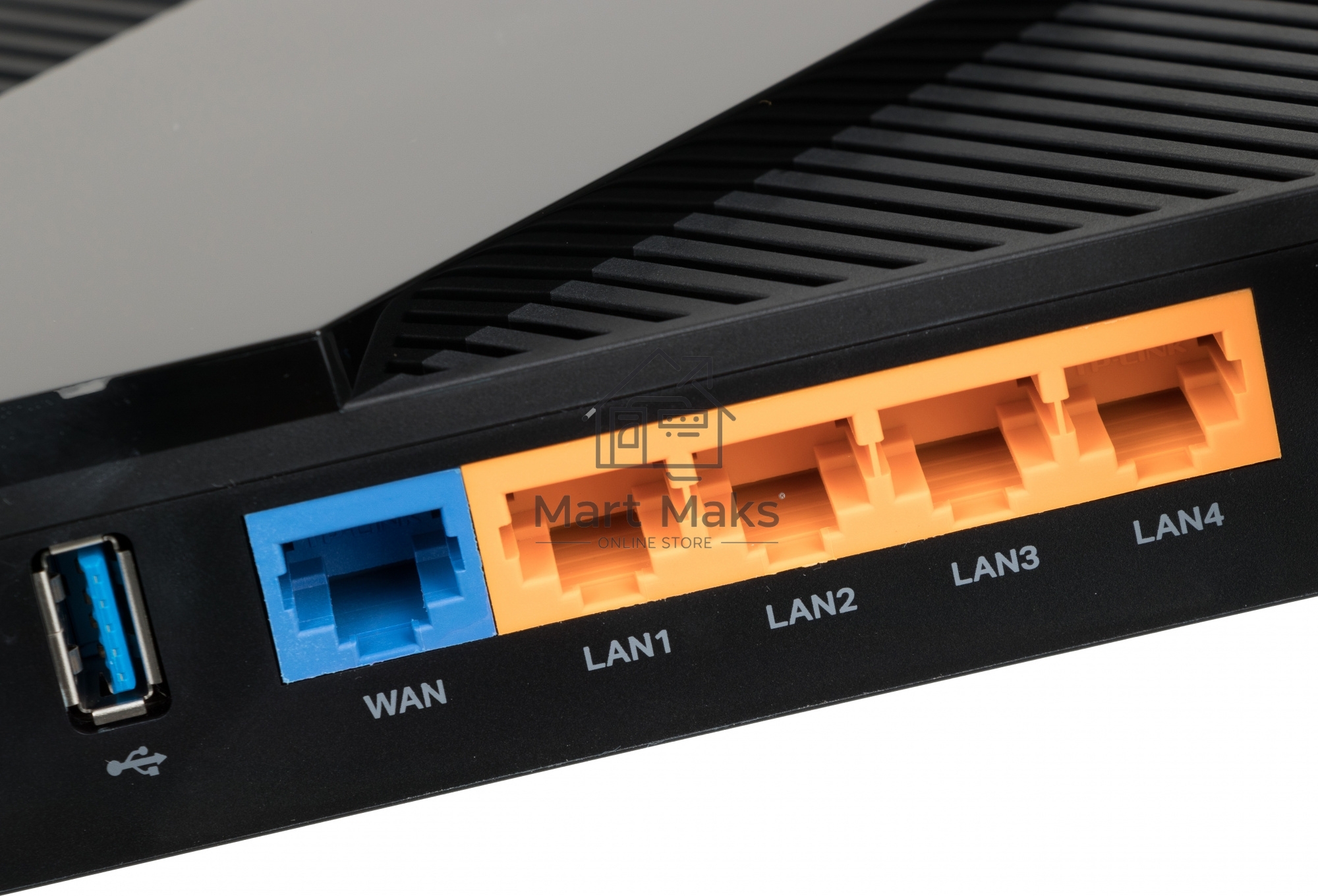 Роутер беспроводной TP-Link Archer AX55 AX3000 10/100/1000BASE-TX черный