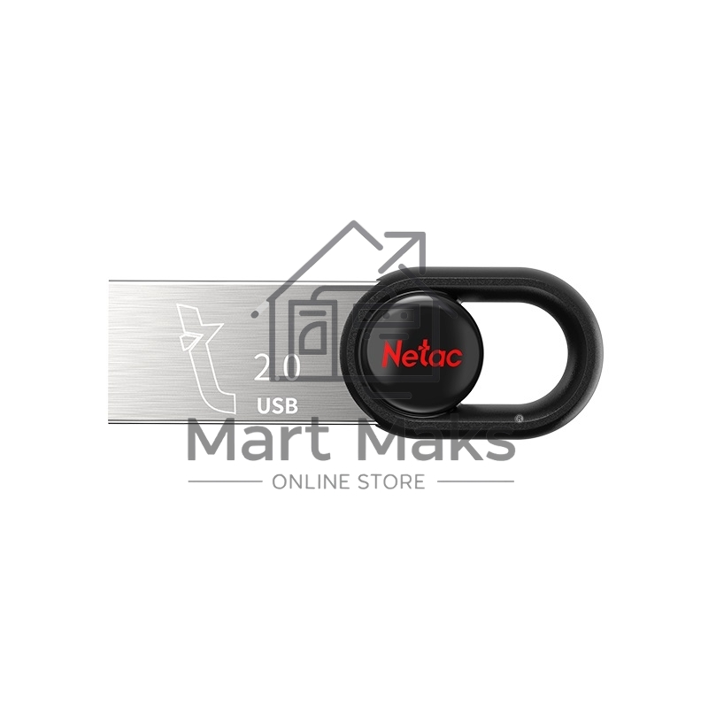 Флешка USB R/W Netac UM2 32Gb <NT03UM2N-032G-20BK>, USB2.0